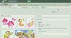 Desktop Screenshot of maylee.deviantart.com