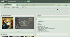 Desktop Screenshot of digitaldisasta.deviantart.com