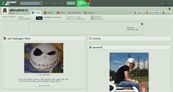 Desktop Screenshot of albinochick14.deviantart.com