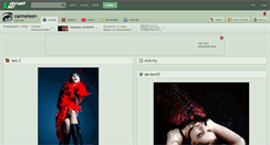 Desktop Screenshot of carmeleon.deviantart.com