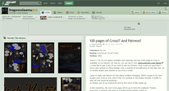 Desktop Screenshot of dragonessdeanna.deviantart.com