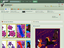 Tablet Screenshot of candrence.deviantart.com