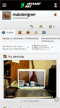 Mobile Screenshot of mabdesigner.deviantart.com
