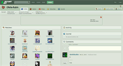 Desktop Screenshot of ofelia-rubin.deviantart.com