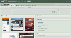 Desktop Screenshot of hadezstar.deviantart.com