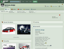 Tablet Screenshot of darkness-design.deviantart.com