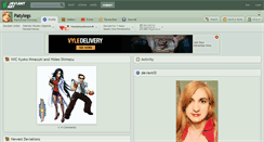 Desktop Screenshot of patylegs.deviantart.com