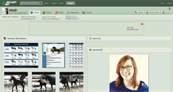 Desktop Screenshot of miszd.deviantart.com