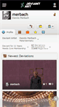 Mobile Screenshot of merbach.deviantart.com