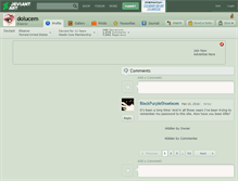 Tablet Screenshot of dolucem.deviantart.com