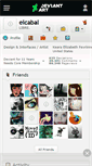 Mobile Screenshot of elcabal.deviantart.com