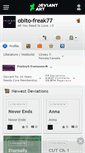 Mobile Screenshot of obito-freak77.deviantart.com