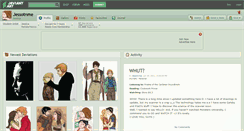 Desktop Screenshot of jessotnme.deviantart.com