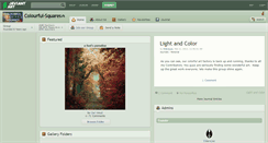 Desktop Screenshot of colourful-squares.deviantart.com