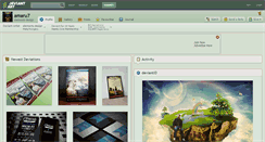 Desktop Screenshot of amaru7.deviantart.com