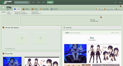 Desktop Screenshot of exeg.deviantart.com