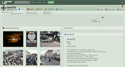 Desktop Screenshot of hawk750.deviantart.com