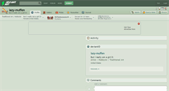 Desktop Screenshot of lazy-muffen.deviantart.com