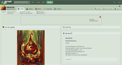 Desktop Screenshot of escorcio.deviantart.com