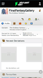 Mobile Screenshot of finalfantasygallery.deviantart.com