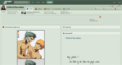 Desktop Screenshot of child-of-the-ashes.deviantart.com