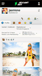 Mobile Screenshot of jasmione.deviantart.com