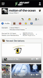 Mobile Screenshot of motion-of-the-ocean.deviantart.com