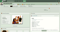 Desktop Screenshot of catscratchfan4000.deviantart.com