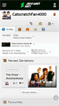 Mobile Screenshot of catscratchfan4000.deviantart.com