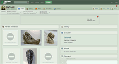 Desktop Screenshot of darkwall.deviantart.com