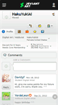 Mobile Screenshot of hakuyukiai.deviantart.com