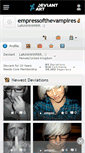 Mobile Screenshot of empressofthevampires.deviantart.com