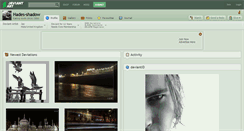 Desktop Screenshot of hades-shadow.deviantart.com