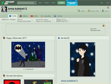 Tablet Screenshot of anna-autobot12.deviantart.com