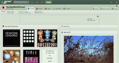 Desktop Screenshot of nuclearbombflower.deviantart.com
