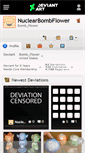 Mobile Screenshot of nuclearbombflower.deviantart.com