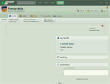 Tablet Screenshot of firenze-italia.deviantart.com
