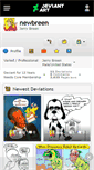 Mobile Screenshot of newbreen.deviantart.com