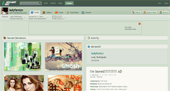 Desktop Screenshot of ladyfantzn.deviantart.com