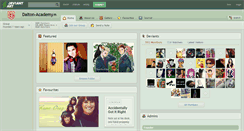 Desktop Screenshot of dalton-academy.deviantart.com