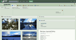 Desktop Screenshot of paulg1969.deviantart.com