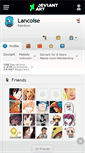 Mobile Screenshot of lancoise.deviantart.com