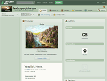 Tablet Screenshot of landscape-pictures.deviantart.com