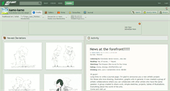 Desktop Screenshot of kamo-kamo.deviantart.com