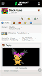 Mobile Screenshot of black-tune.deviantart.com