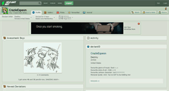 Desktop Screenshot of crazieespeon.deviantart.com