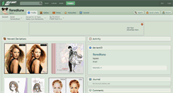 Desktop Screenshot of fiorediluna.deviantart.com