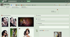 Desktop Screenshot of paganistka.deviantart.com