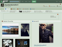 Tablet Screenshot of ohyouhandsomedevil.deviantart.com