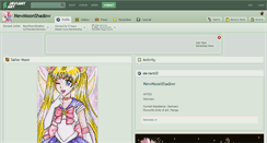 Desktop Screenshot of newmoonshadow.deviantart.com